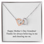 Happy Mother's Day (For Grandma) 007 - Interlocking Hearts Necklace