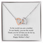 Happy Mother's Day (From Husband) 001 - Interlocking Hearts Necklace