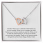Happy Mother's Day (From Daughter) 004 - Interlocking Hearts Necklace