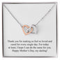 Happy Mother's Day (From Husband) 006 - Interlocking Hearts Necklace