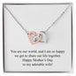 Happy Mother's Day (From Husband) 005 - Interlocking Hearts Necklace