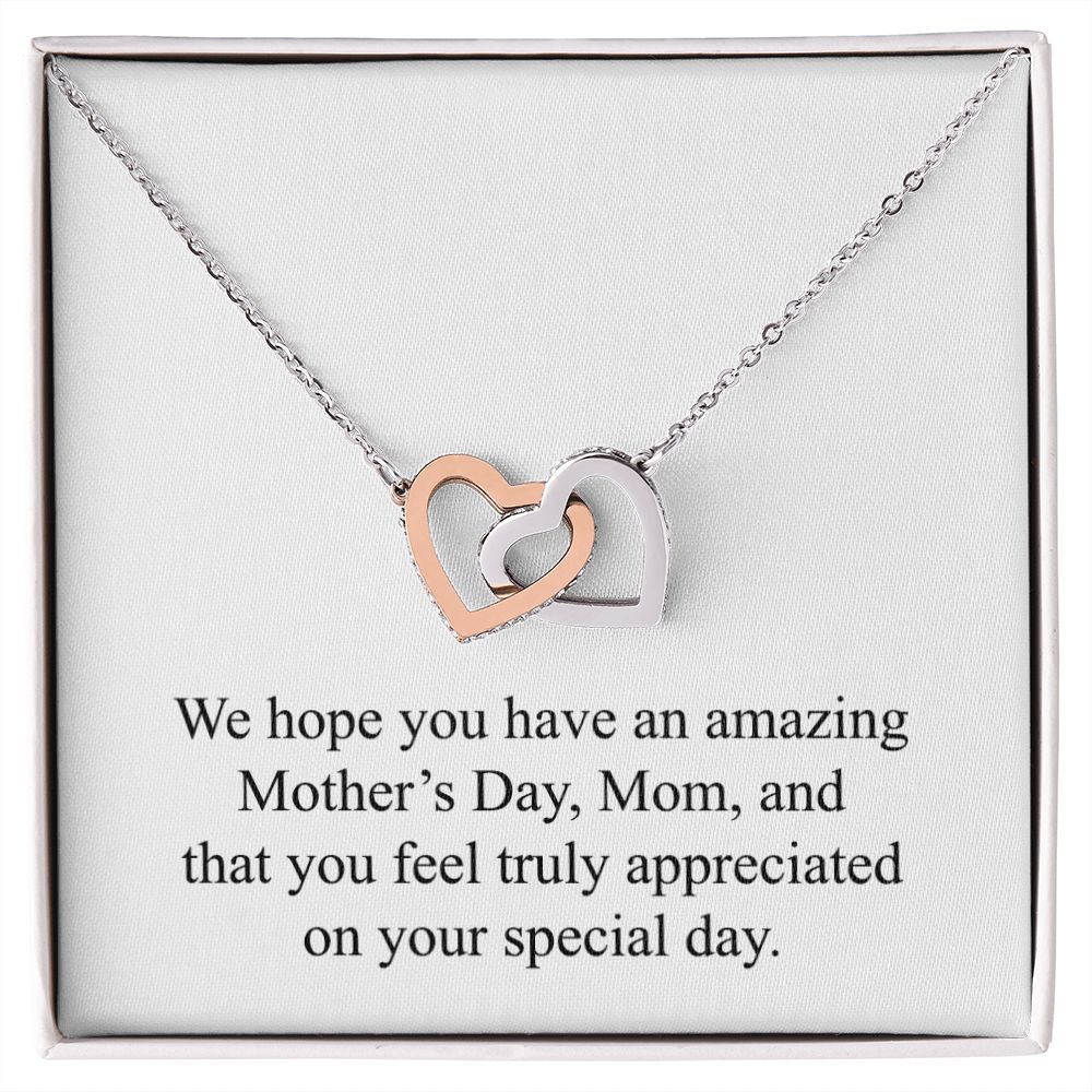 Happy Mother's Day 022 - Interlocking Hearts Necklace