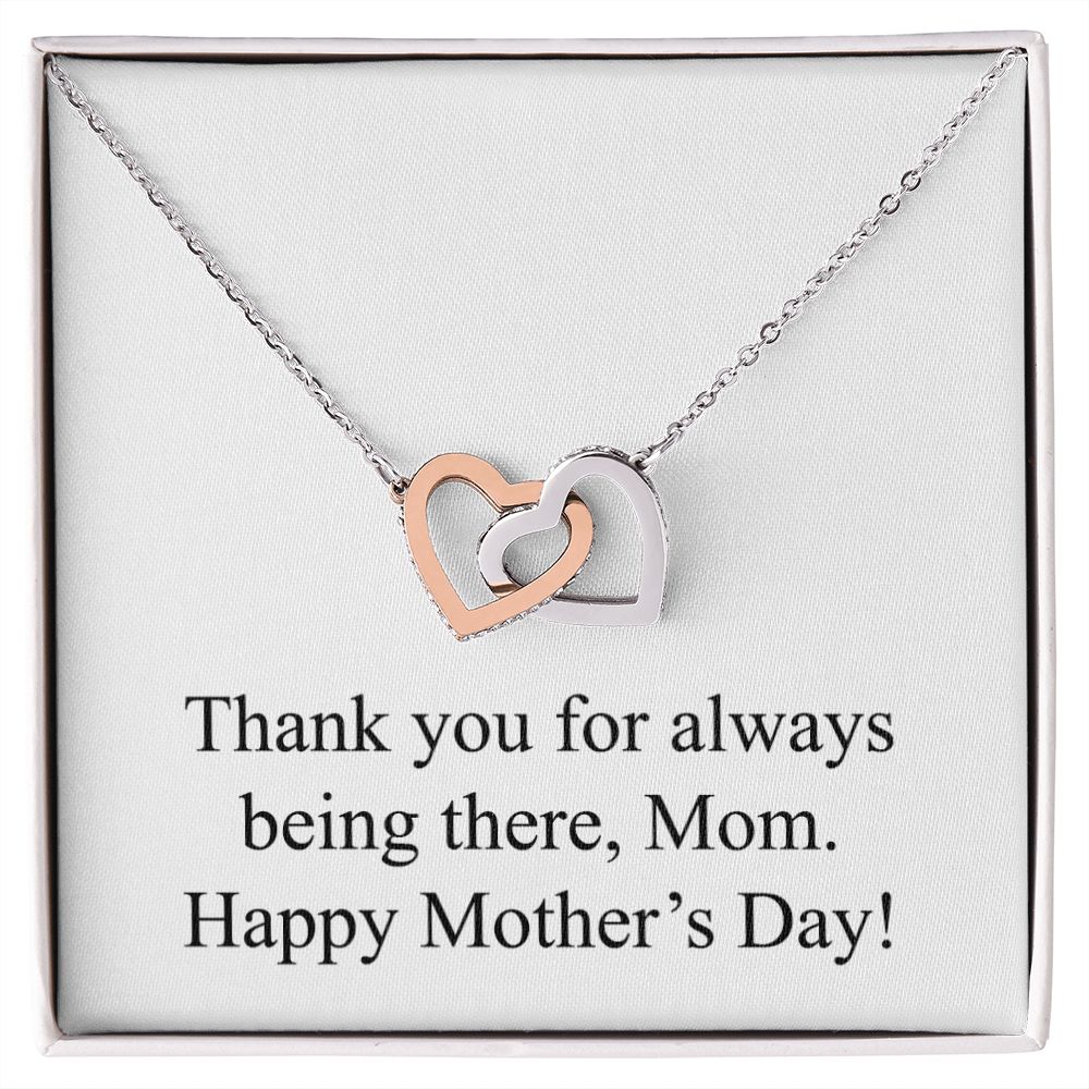 Happy Mother's Day 007 - Interlocking Hearts Necklace