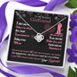 307 - To Girlfriend From Boyfriend - Love Knot Necklace