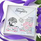 311 - To Daughter From Mom - Love Knot Necklace