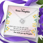 315 - To Daughter - Love Knot Necklace