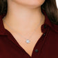 Celebrating 51 Years Anniversary - Love Knot Necklace