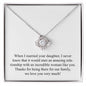 Happy Mother's Day (For Mother In Law) 007 - Love Knot Necklace