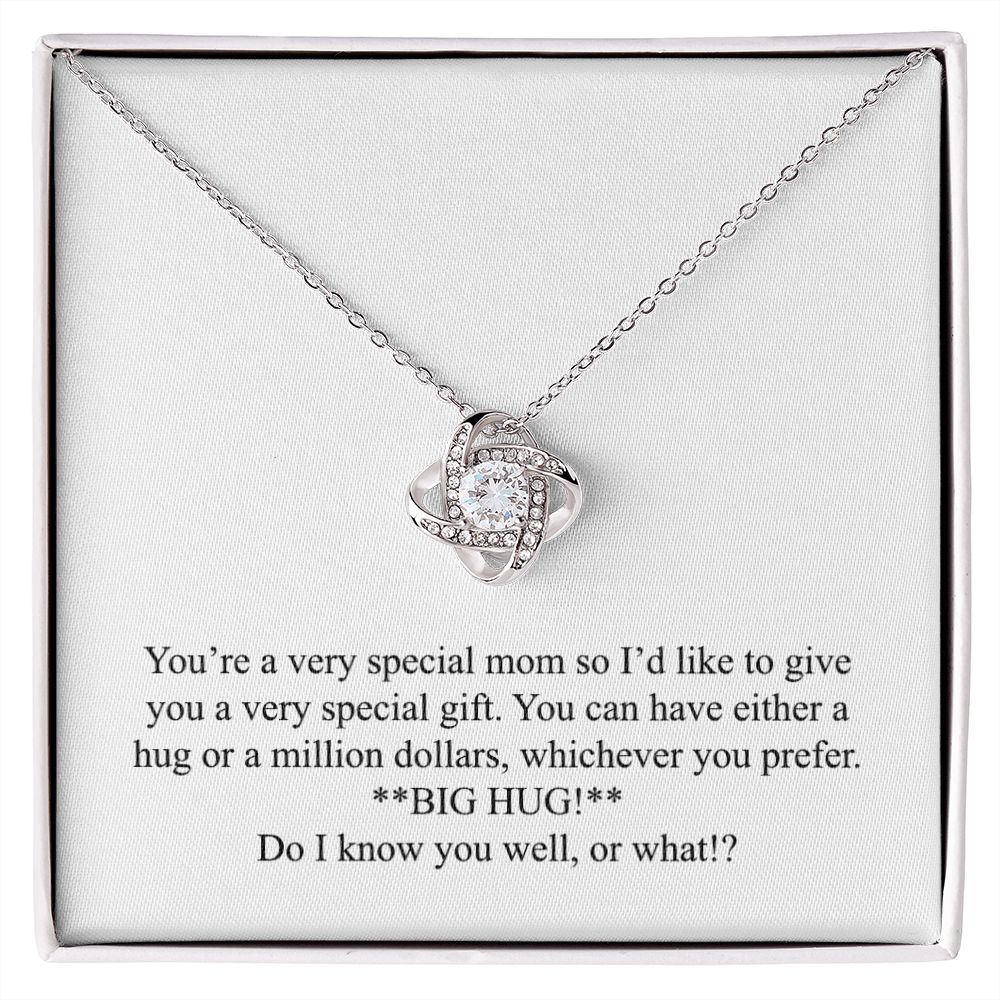 Happy Mother's Day (Funny) 010 - Love Knot Necklace