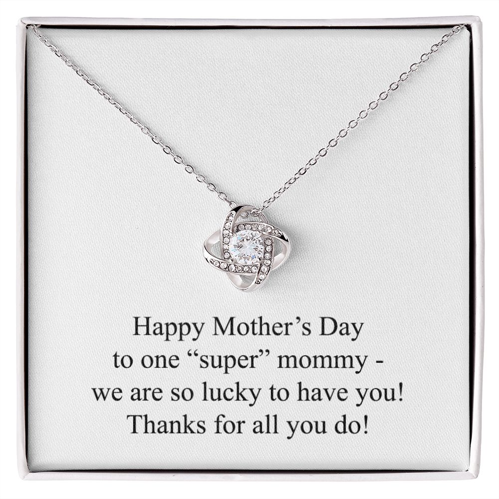 Happy Mother's Day 017 - Love Knot Necklace