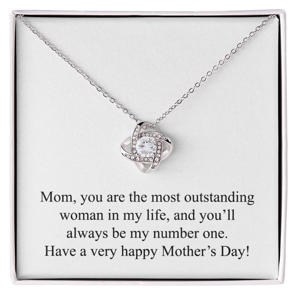 Happy Mother's Day (From Son) 003 - Love Knot Necklace