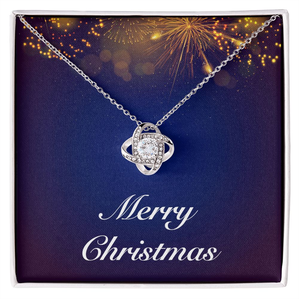 Merry Christmas v07 - Love Knot Necklace