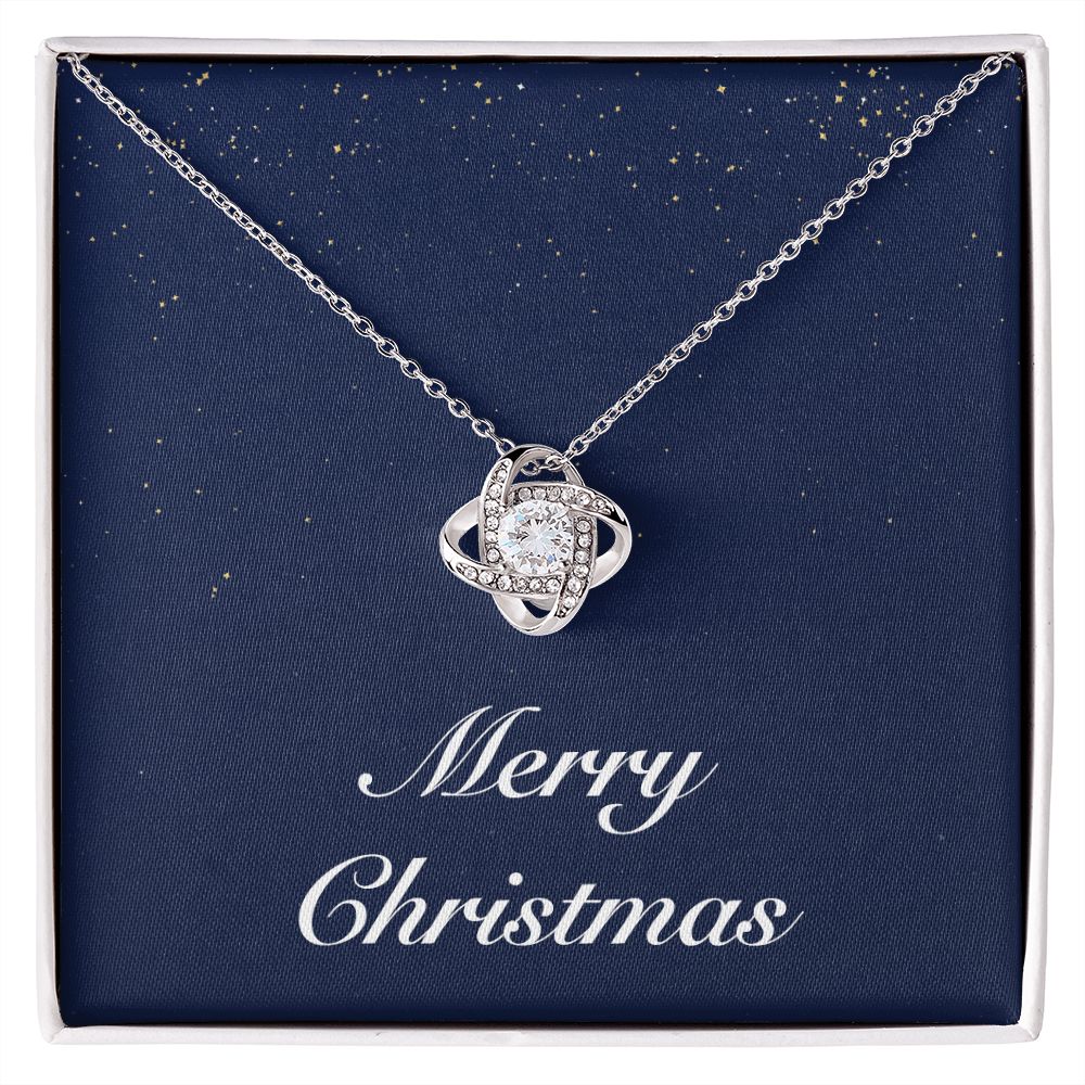 Merry Christmas v08 - Love Knot Necklace