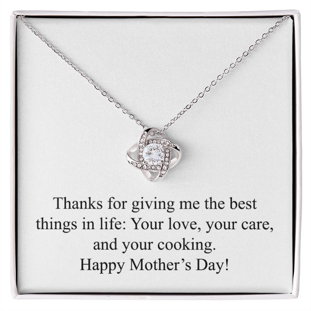 Happy Mother's Day 002 - Love Knot Necklace