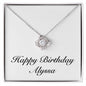 Happy Birthday Alyssa - Love Knot Necklace