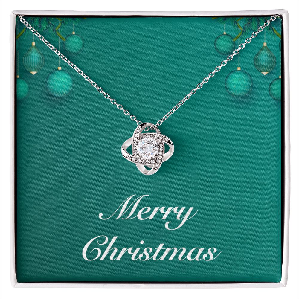 Merry Christmas v02 - Love Knot Necklace