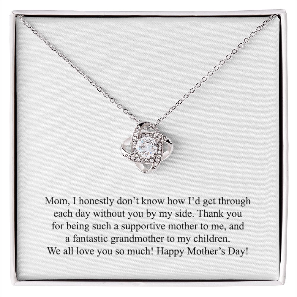 Happy Mother's Day (From Daughter) 006 - Love Knot Necklace