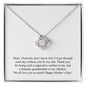 Happy Mother's Day (From Daughter) 006 - Love Knot Necklace