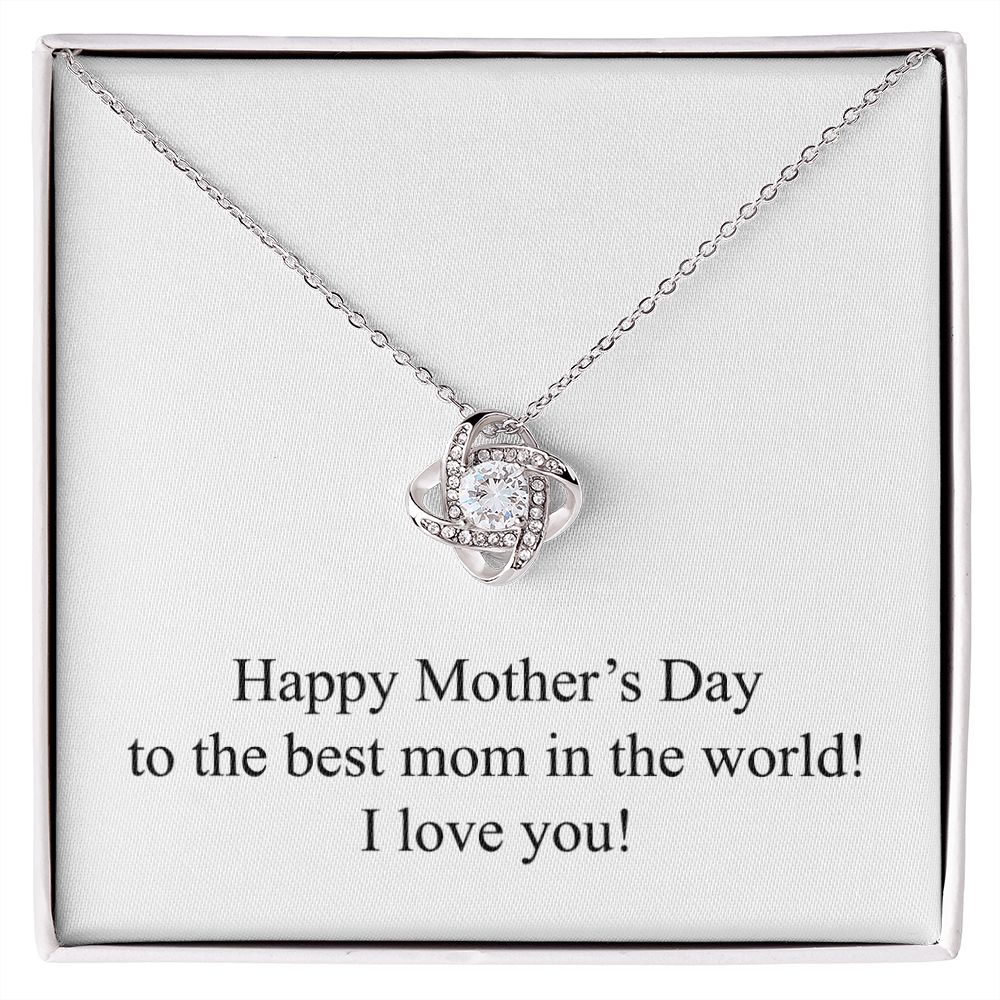 Happy Mother's Day 015 - Love Knot Necklace