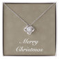 Merry Christmas v10 - Love Knot Necklace