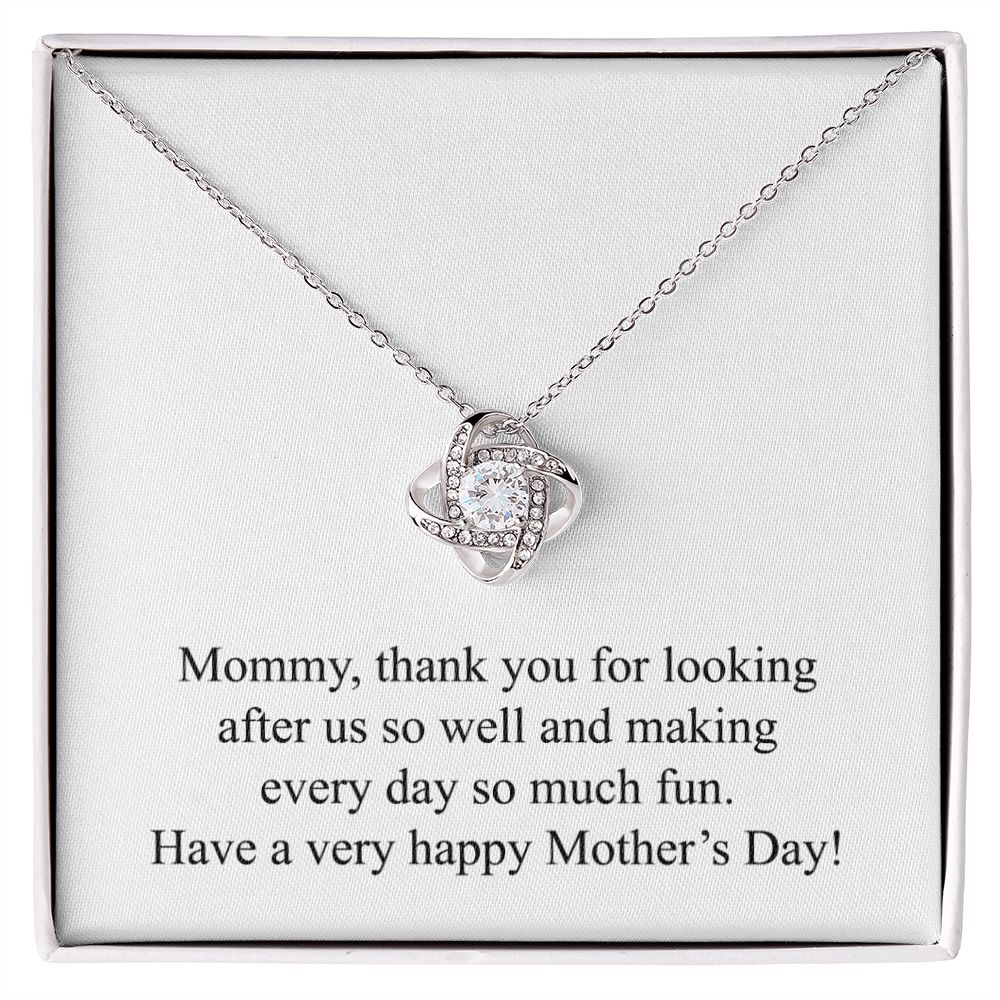 Happy Mother's Day 020 - Love Knot Necklace