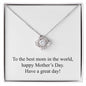 Happy Mother's Day 024 - Love Knot Necklace