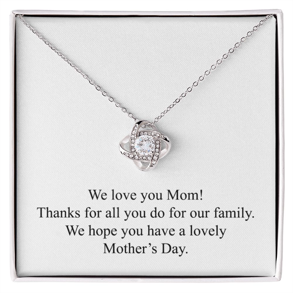 Happy Mother's Day 021 - Love Knot Necklace