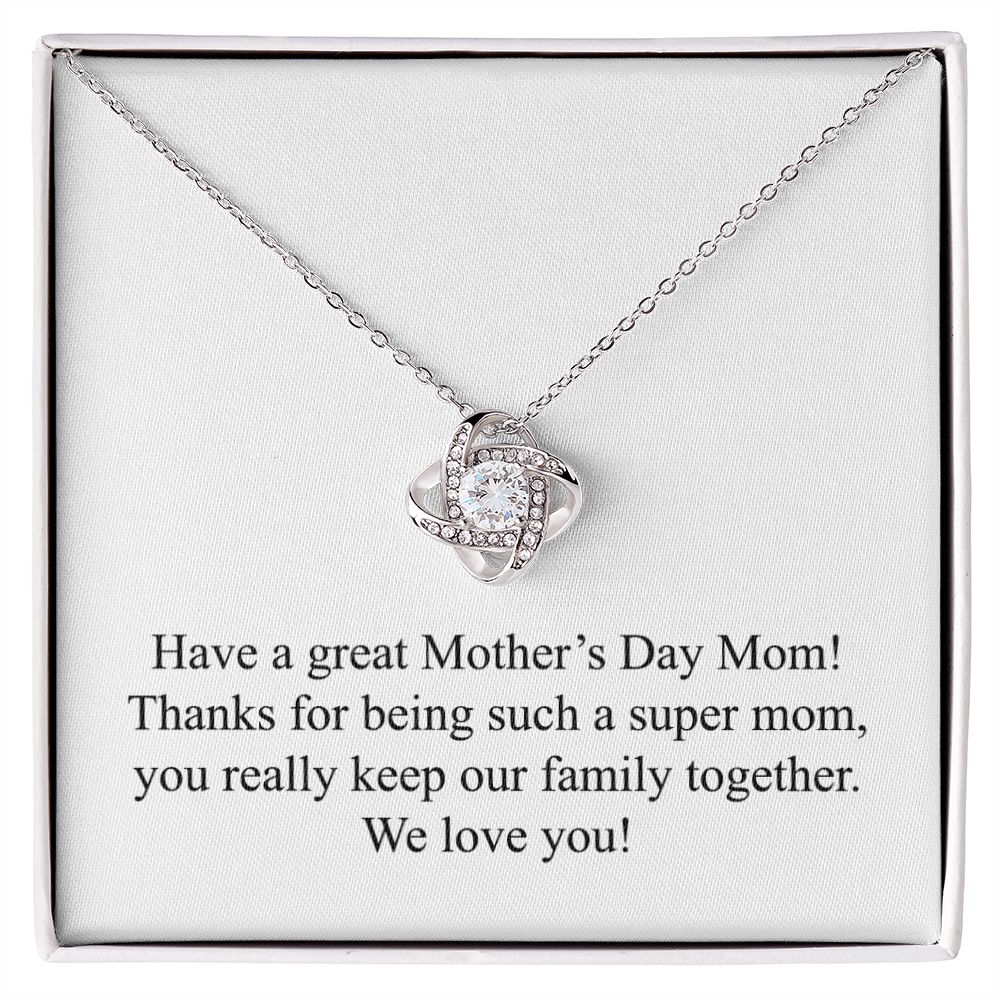 Happy Mother's Day 023 - Love Knot Necklace