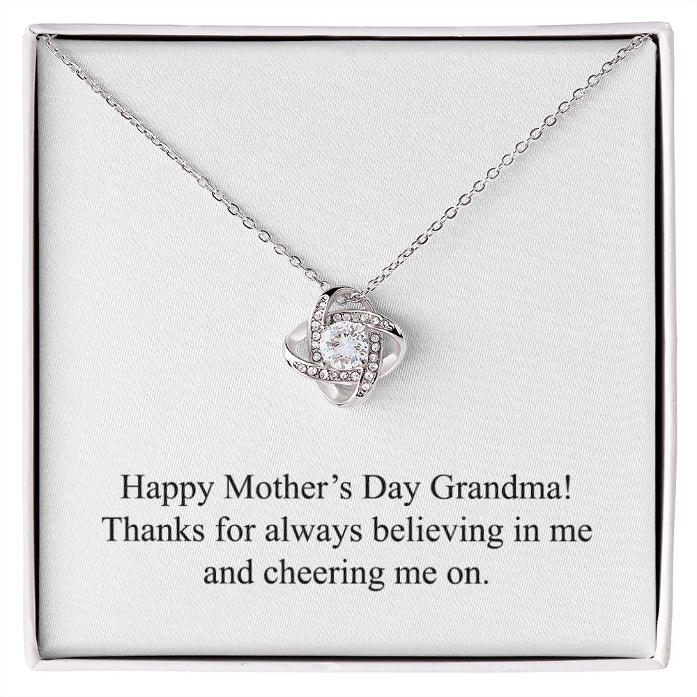 Happy Mother's Day (For Grandma) 007 - Love Knot Necklace