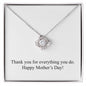 Happy Mother's Day (From Husband) 004 - Love Knot Necklace