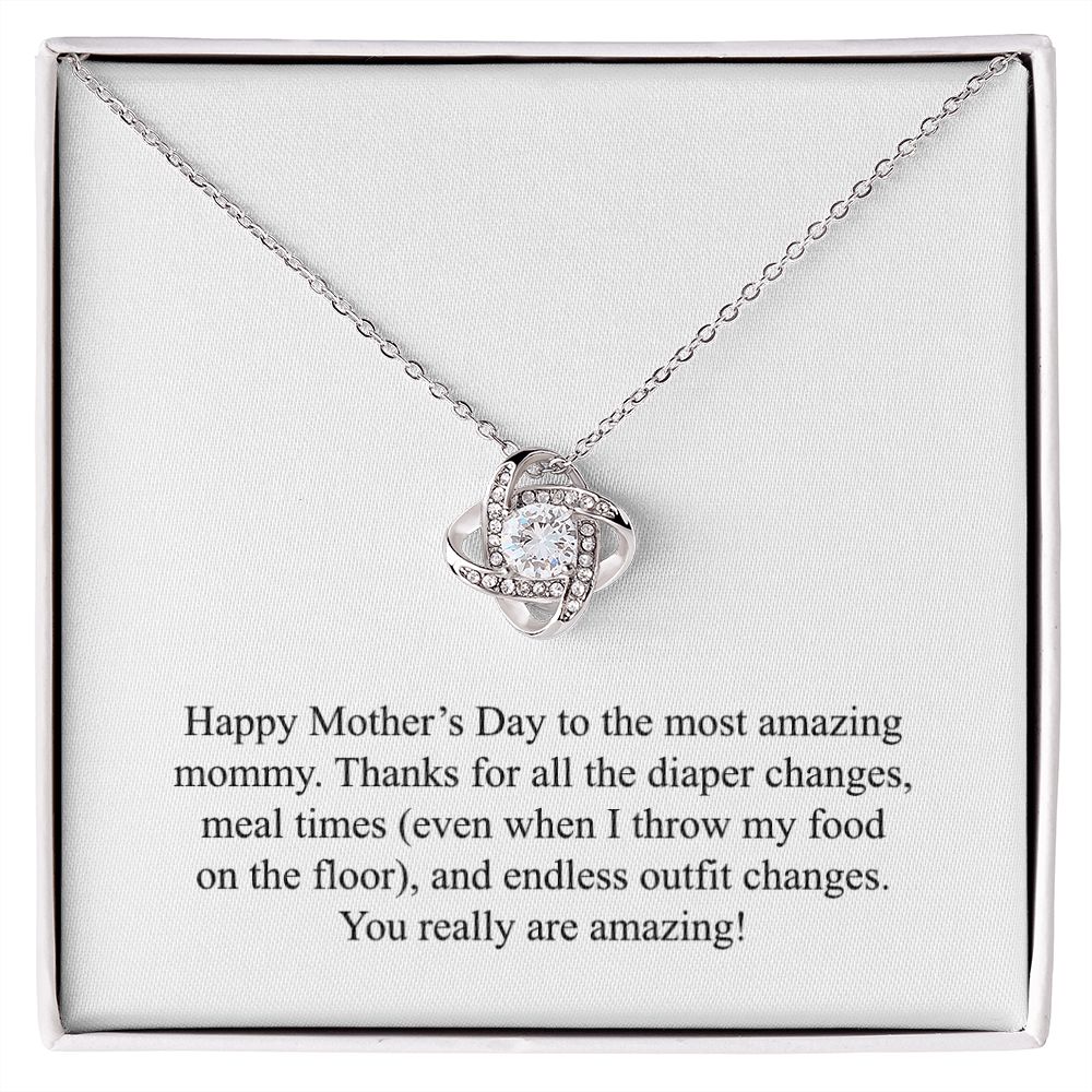 Happy Mother's Day 019 - Love Knot Necklace
