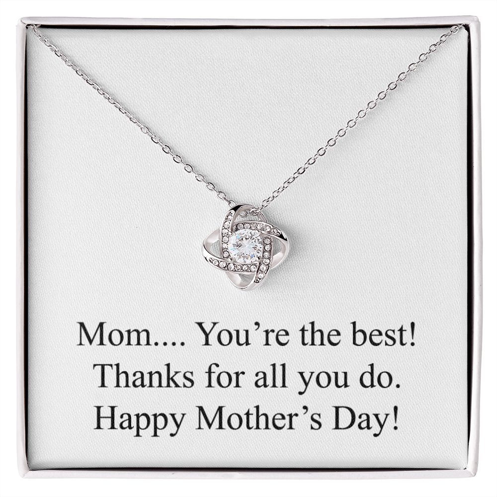 Happy Mother's Day 004 - Love Knot Necklace