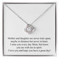 Happy Mother's Day (From Daughter) 003 - Love Knot Necklace
