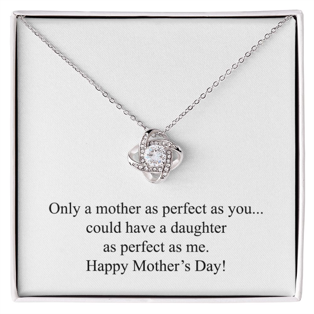Happy Mother's Day (Funny) 002 - Love Knot Necklace