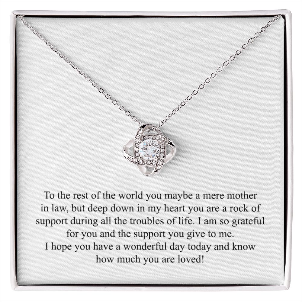 Happy Mother's Day (For Mother In Law) 005 - Love Knot Necklace