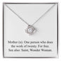 Happy Mother's Day (Funny) 011 - Love Knot Necklace