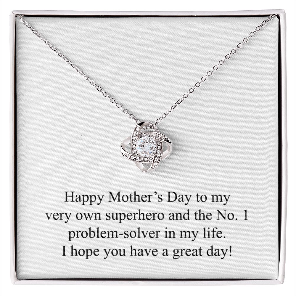Happy Mother's Day (From Son) 004 - Love Knot Necklace