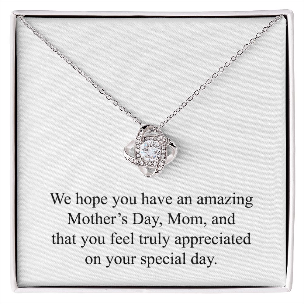 Happy Mother's Day 022 - Love Knot Necklace