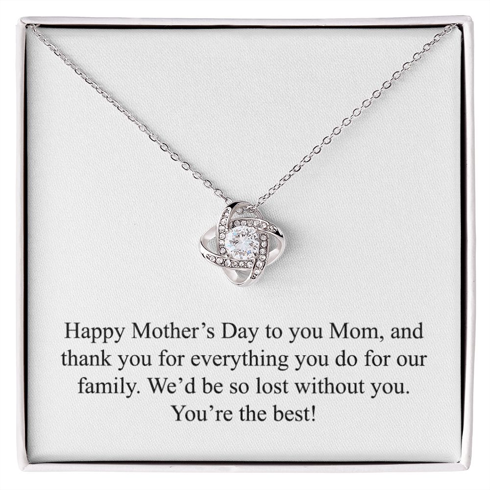 Happy Mother's Day 016 - Love Knot Necklace