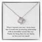 Happy Mother's Day (For Mother In Law) 006 - Love Knot Necklace