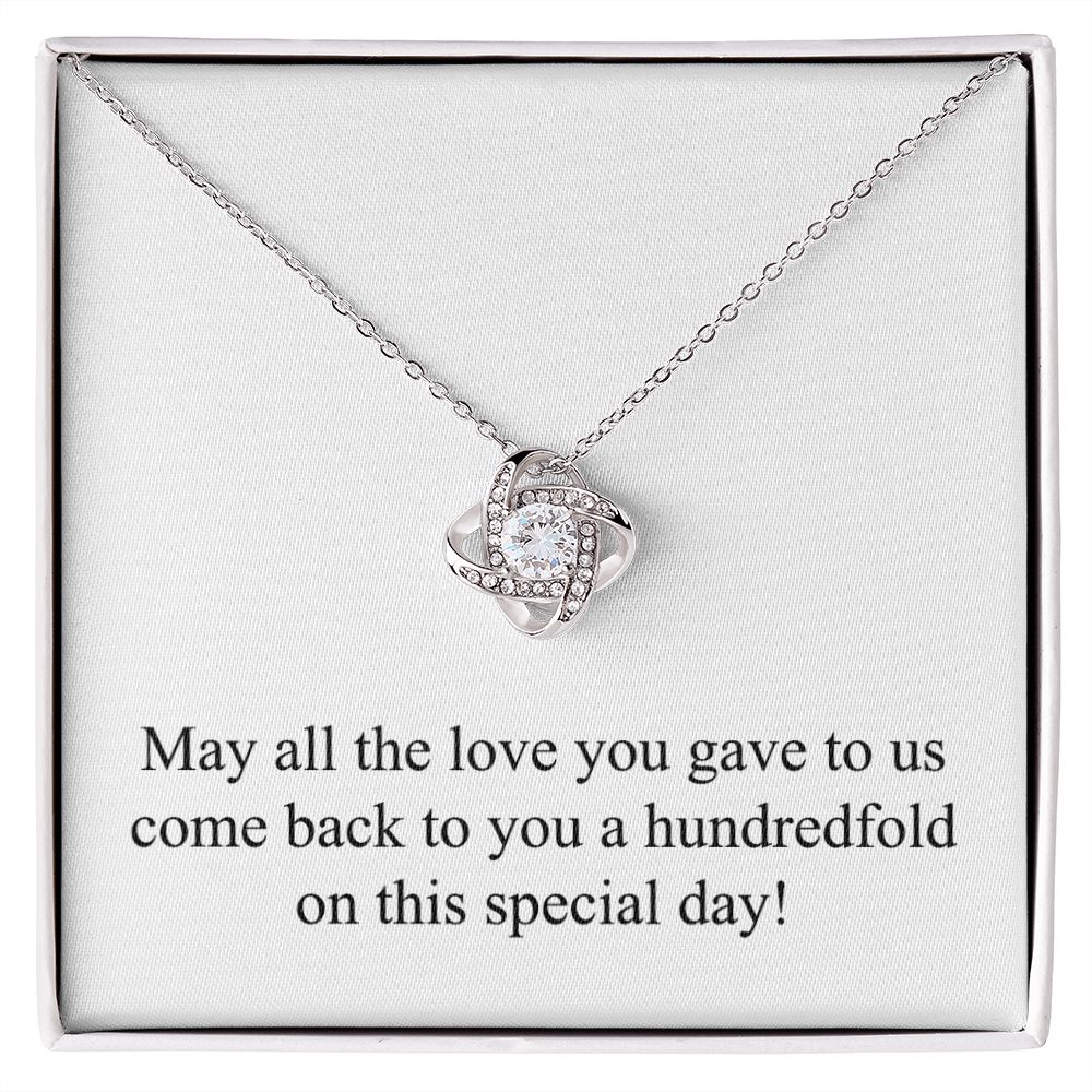 Happy Mother's Day 009 - Love Knot Necklace