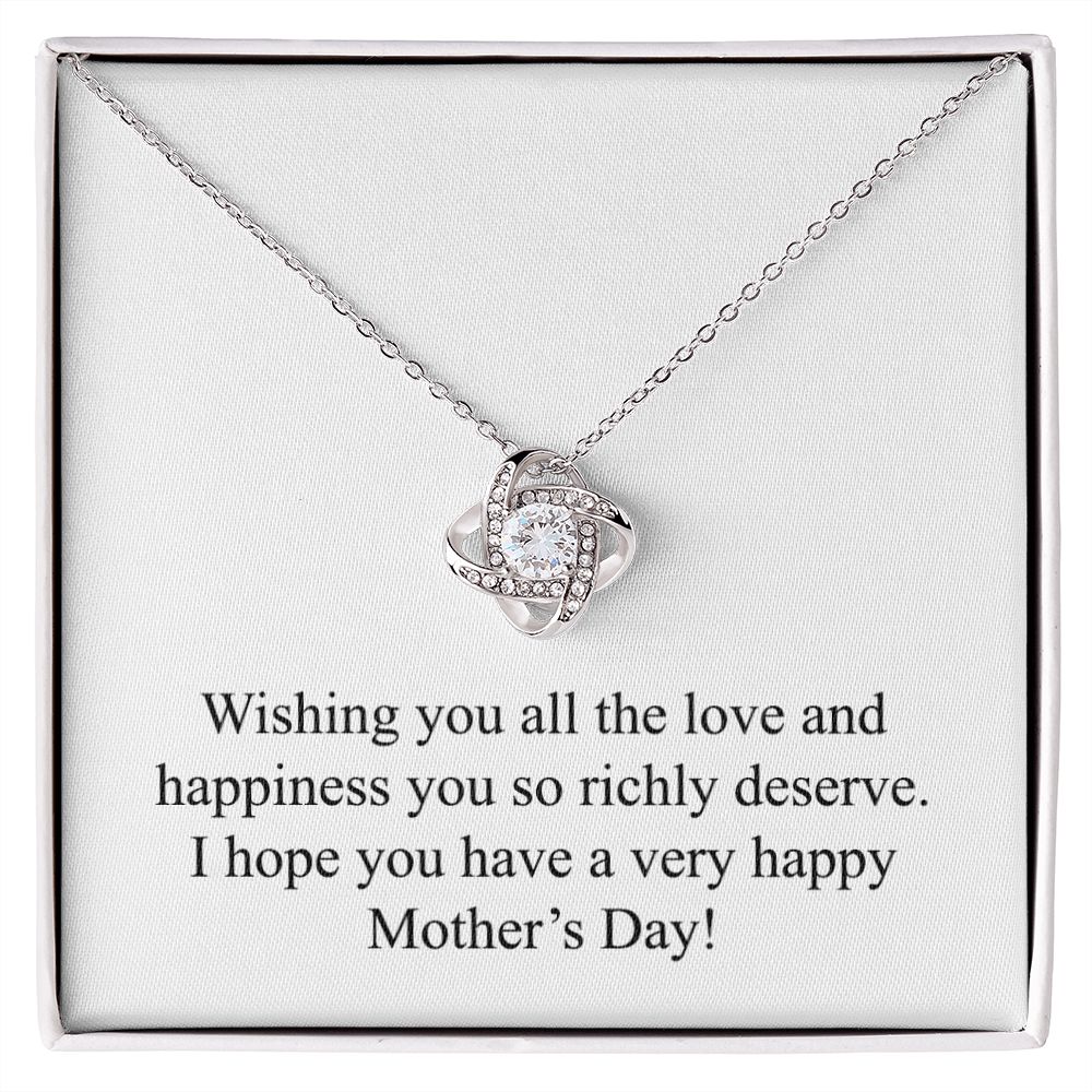 Happy Mother's Day 010 - Love Knot Necklace