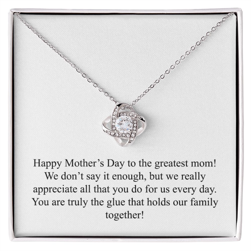 Happy Mother's Day 006 - Love Knot Necklace