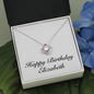 Happy Birthday Elizabeth - Love Knot Necklace