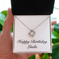 Happy Birthday Linda - Love Knot Necklace