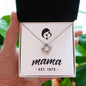 Mama, Est. 1973 - Love Knot Necklace