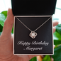 Happy Birthday Margaret v2 - Love Knot Necklace