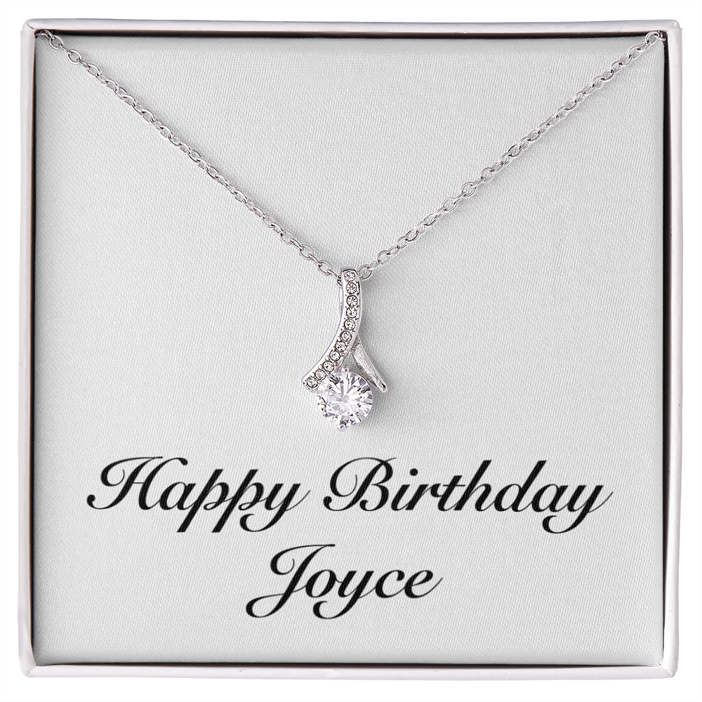 Happy Birthday Joyce - Alluring Beauty Necklace