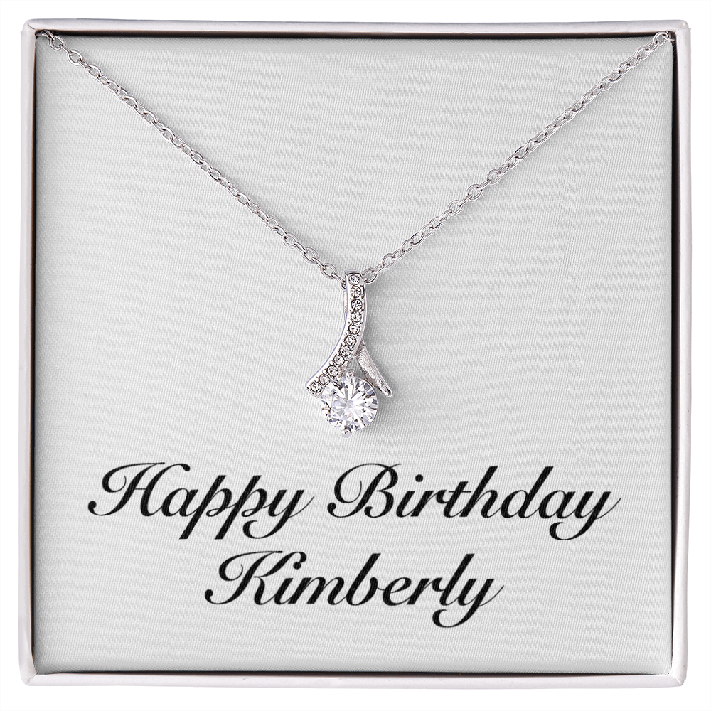 Happy Birthday Kimberly - Alluring Beauty Necklace