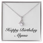 Happy Birthday Alyssa - Alluring Beauty Necklace